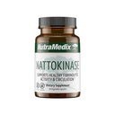 NutraMedix Nattokinase Supplement - Nattokinase 2000 FU na serviranje - oblikovano za podporo zdravju in zdrave cirkulacije srca - Gluten + Dairy-free (60 kapsul)
