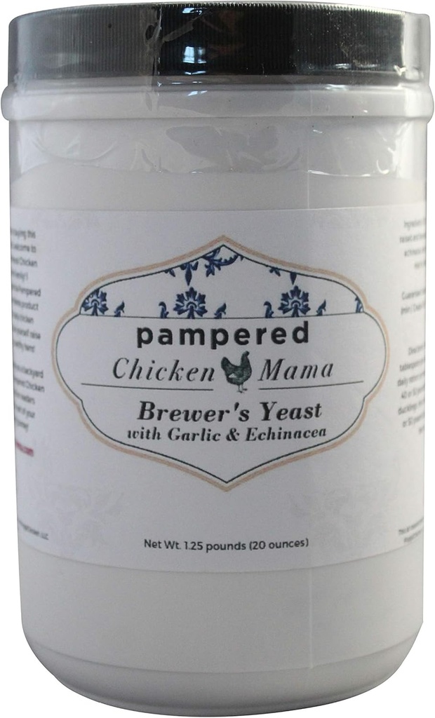 Brewer's Yast za backyard piščancev & race z Echinacea, Česen, & Origano (4 funtov)