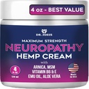 Krema Dr. JOEL za nevropatijo - največja moč živcev Relief krema za noge, roke, noge- 4 OZ velike - Made in USA