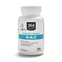 365 po celotnem trgu živil, N-acetil L-Cysteine 500mg, 100 Število