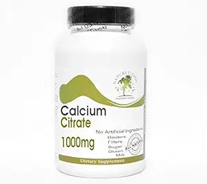 Kalcijev citrat 1000mg ~ 100 Kapsula - brez dodatkov ~ Narava dopolnila