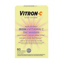Železo Vitron-C dodatek za ženske z vitaminom C, za proizvodnjo rdečih krvnih celic in podporo imunskemu sistemu 60