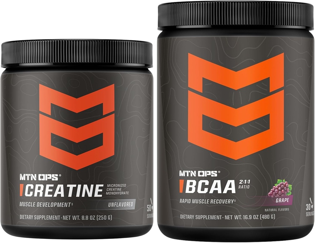 MTN OPS Kreatin + BCAA Aminokisline Grozdni paket