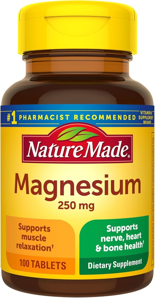 Magnezijev oksid 250 mg Tablete, 100 Štetje za prehransko podporo