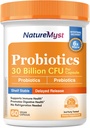 Probiotiki, 30 milijard CFU, 15 sevi, s prebiotiki za moške in ženske, Gut Health, Immune & Digestive Support, Rokavice Stable, Zapoznela sprostitev, 60 Veganske kape