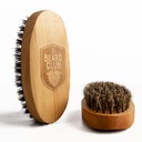Brada klub moški Boar Bristle Brush - Birchwood Grooming orodje za styling, Taming in zdravo rast brado