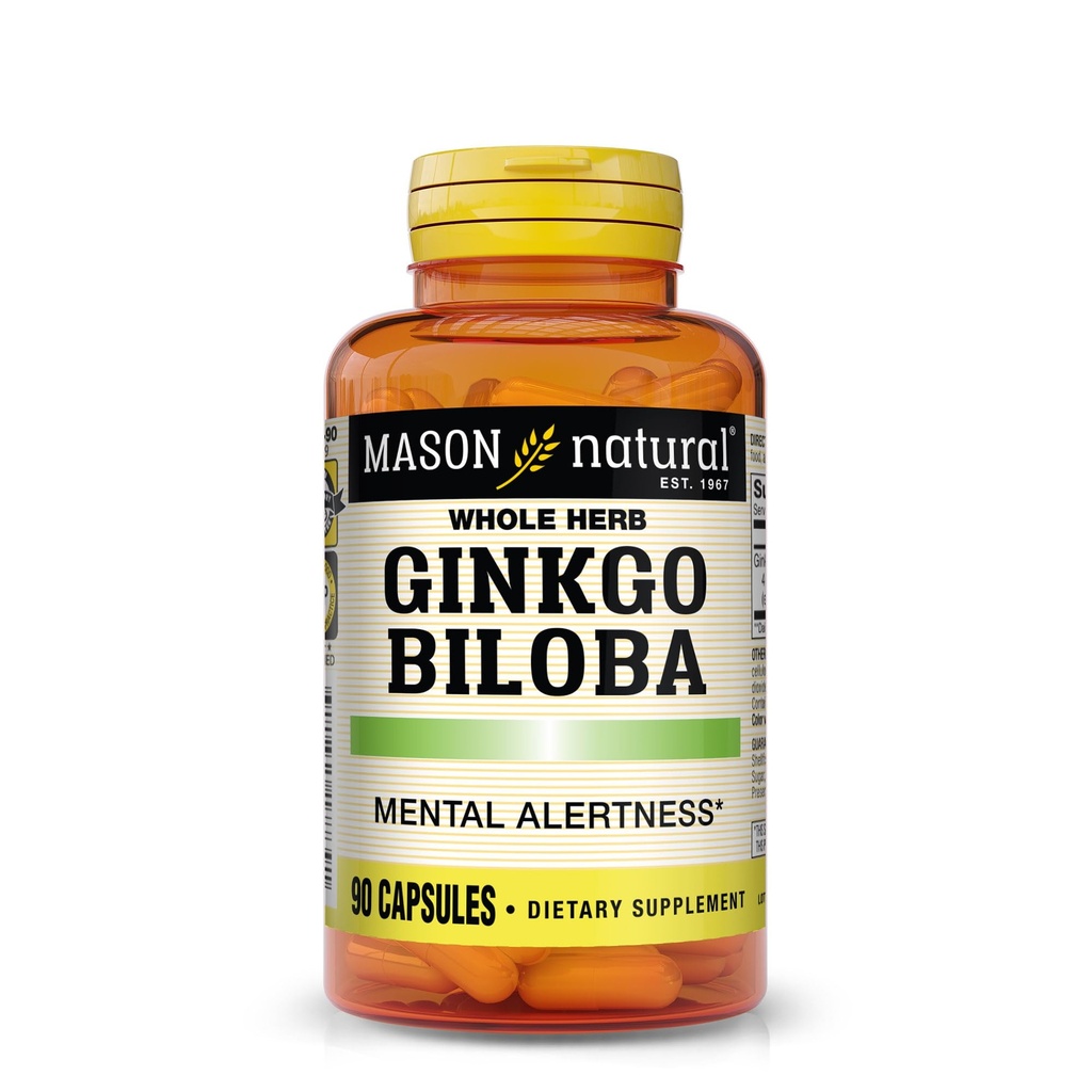 MASON NARAVNE Gingko Biloba Kapsule, 90 Štetje