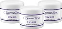 Krema za zdravljenje DermaZinc, cinkova krema za kožo, kožni displayReliefCream za psoriazo, dermatitis, ekcem in drugo stanje kože (3 pakiranja)