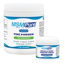 KALA ZDRAVSTVENI MSMMPUR Fine Powder 1lb in mišice & skupni krema 2oz