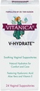 Vitanica V-Hydrate, Hialuronska kislina Vaginalne hranilnice za udobno in vaginalno hidracijo z Aloe Vera in vitaminom E, Hormone-free & Drug-Free, Vegan, 2 meseca dobave, 24 Število
