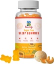 5 mg Melatonin Gumies, podpora za spanje za odrasle, Melatonin dopolnila za spanje, 60 Cantaloupe-Flavore Gumies