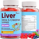 3000mg Liver Detox Repair & Cleanse Gummy, 23-in-1 Liver Support, 60 Count