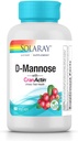 Solaray D-manoza s CranActin - 60 vegetarijanskih kapsul