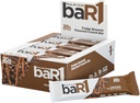 Pravilo 1 baR1 Crunch Bar - On-The-Go Priročno beljakovinski prigrizki z 20g Premium proteini, naravno pakirani z EAAS/BCAAs, Lakotna fiber (12 Count Box, Fudge Brownie)