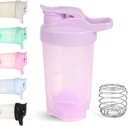 D.Y.A 16oz Shaker steklenica, Leak Proof Sports Shaker pokali za stresanje beljakovin,Shaker steklenica za pred vadbo in potovanje, BPA brezplačno in enostavno čisto beljakovin Shaker steklenica,Purple