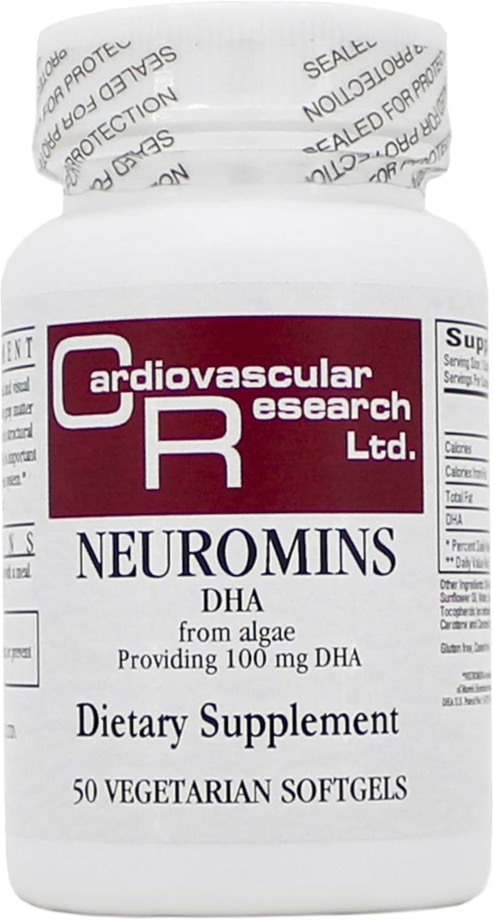 Nevromins 100 mg (DHA) 50 kapsul – 3 pakiranja – ekološke formule/kardiovaskularne raziskave