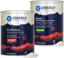 Gnarly Nutrition Gnarly Preworkout Jagodna limonada (14.82oz) BCAA limonina limona (10.58oz)