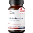 Designs for Health Nattokinase with Serrapeptidase - Natto-Serazime + Proteolitični encimi - zasnovan tako, da podpira zdrav cirkulacijski sistem + Imunsko zdravje - Ne-GMO dodatek (120 kapsul)