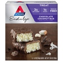Atkins Endulge Chocolate Coconut Bar, Dessert Favorite, Visoko v vlakni, 1g sladkorja, 5 grof