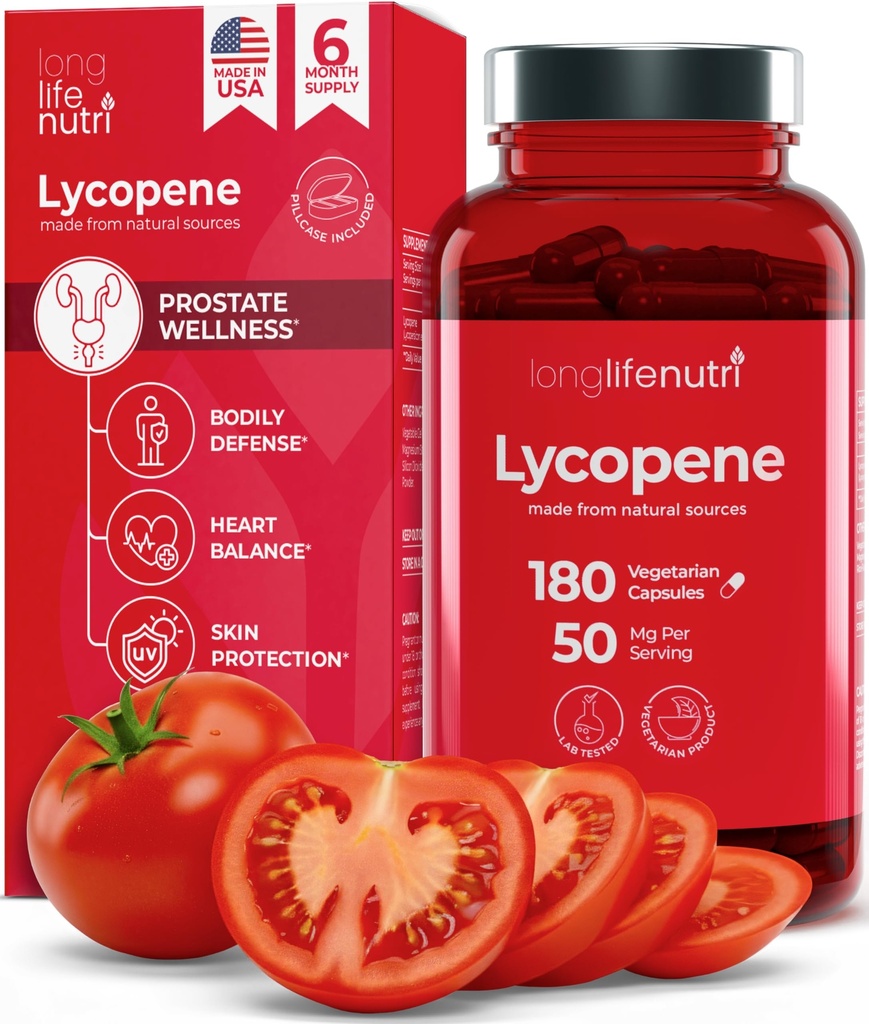 Likopen 50mg 180 vegetarijanske kapsule 