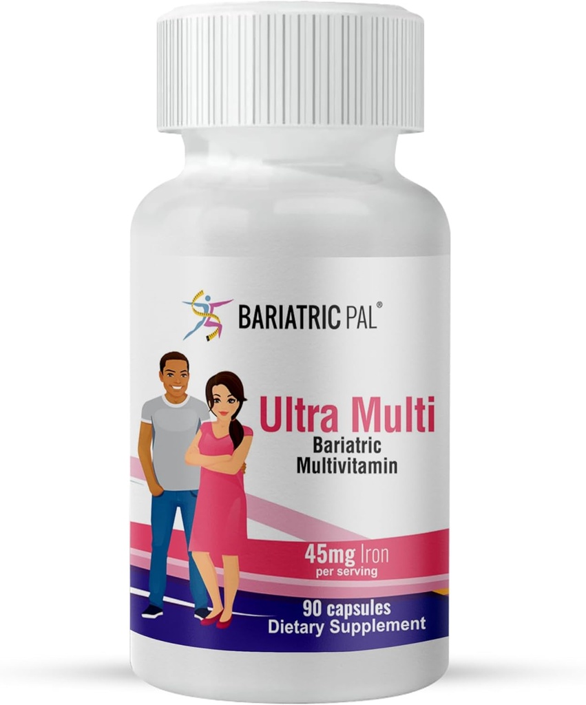 BariatricPal Ultra multibariatrične multivitaminske kapsule (število 90)