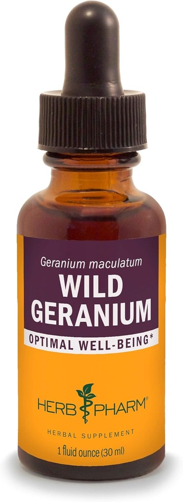 Herb Pharm Wild Geranium (Cranesbill) Tekoči ekstrakt - 1 Ounce