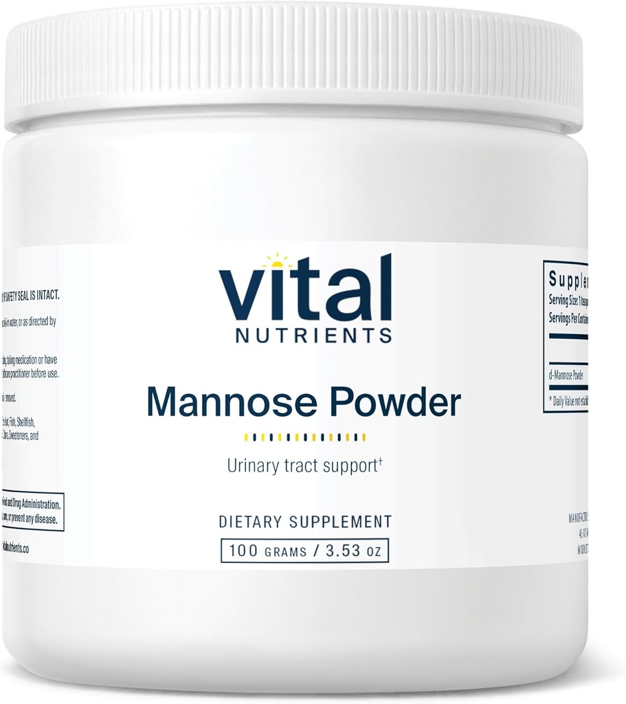 Vital Nutrients Mannose Powder 100g 