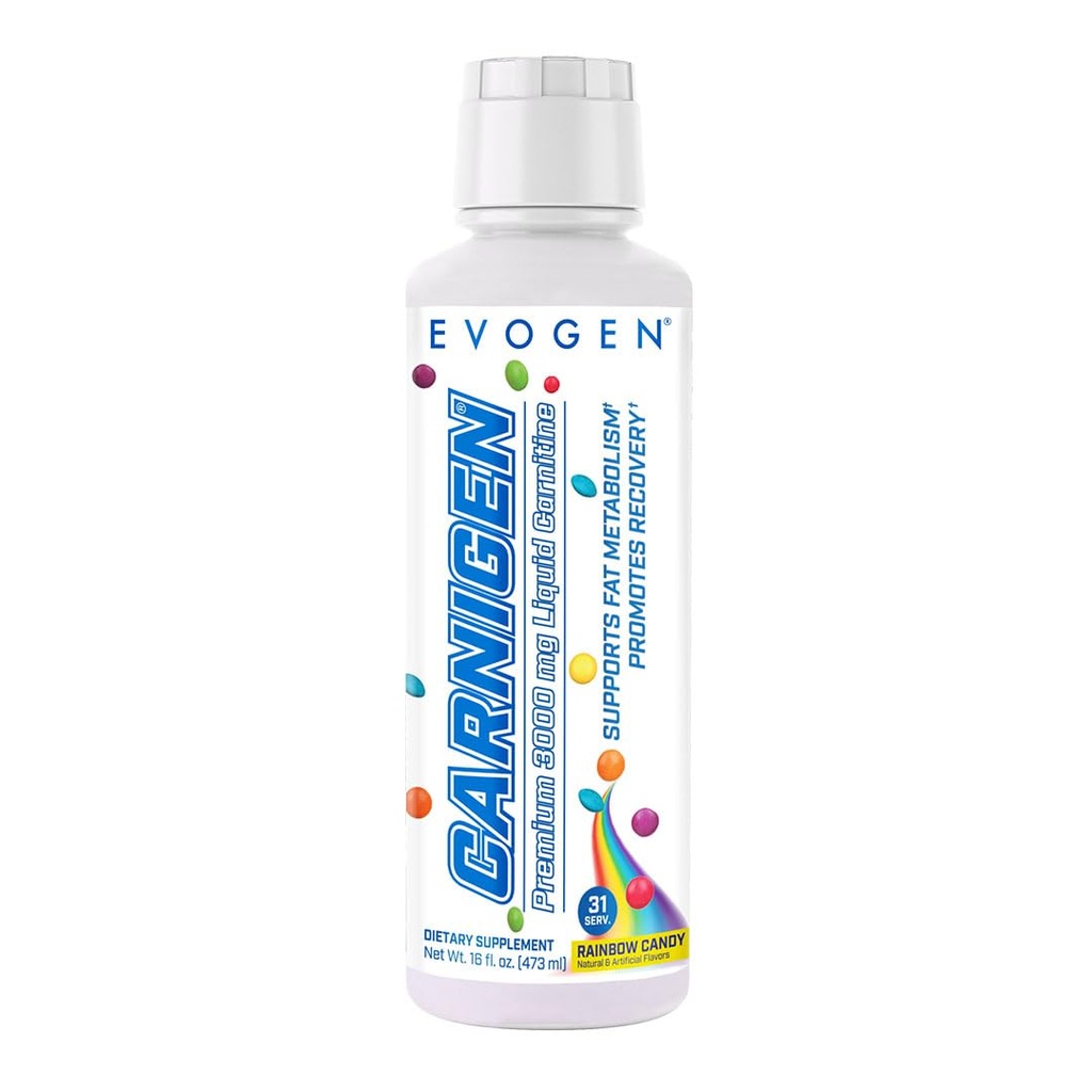 Evogen Carnigen Premium L Carnitine Liquid – L Carnitine 3000 Supplement 