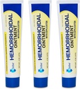 Hemoroidna bolečina Relief Mazilo 2 oz (56g) Per Tube Hemoroid Zdravljenje za hitro delovanje srbečica, otekanje, in največjo moč lajšanje bolečine (3 pakiranje)
