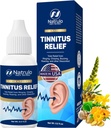 Tinitus Relief za zvonjenje ušes – naravne kapljice za zvonjenje ušes za zdravljenje Tinitus – milo neugodje, zmanjšanje ušesnega hrupa – uho čistilec ušesnih kapljic Odstranjevalne kapljice Izboljšajte sluh & uho zdravje, Made in USA