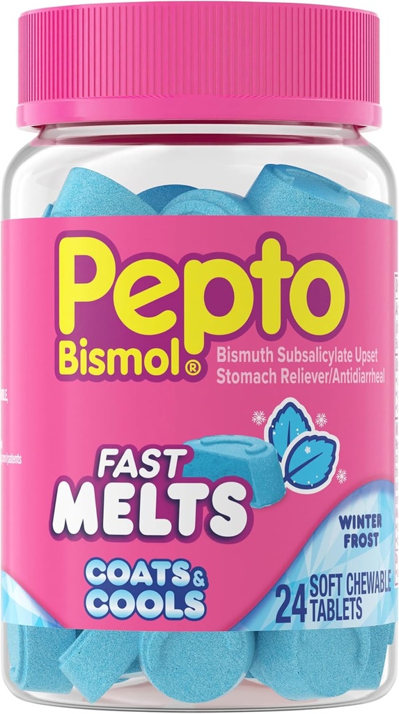 Pepto Bismol, Hitre taline, 24 grofov