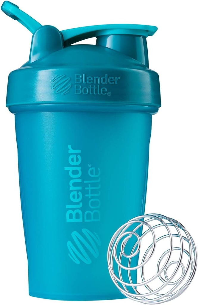 BlenderBottle Classic Shaker steklenica kot nalašč za beljakovinske Shake in Pred vadbo, 20-Ounce, Teal
