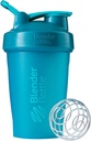 BlenderBottle Classic Shaker steklenica kot nalašč za beljakovinske Shake in Pred vadbo, 20-Ounce, Teal