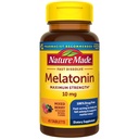 Narava Made Melatonin 10mg hitro raztapljanje, največja moč nočno spanje pomoč za odrasle, 100% brez zdravil, 45 Tablete
