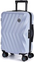 BAGSMART Carry On Prtljaga 22x14x9 Airline Odobreno, PC Hardside Suitcase, 20 Inch Carryon z vrtalnimi kolesi, Travel Prtljaga Lahka Rolling Success za moške (Purple)