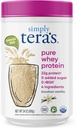 Čisti sirotkini proteini v prahu - Grass Fed Vanilla Whey Protein v prahu, čisti, izdelani brez umetnih sladil, ne-GMO, Kosher, rBGH-free, Soy-free - 24 Oz