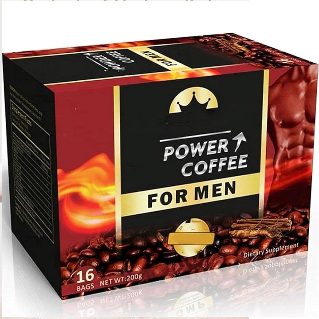 Električna kava za moške-afriške kave v prahu za človeka, Skrivnost za močne moške (1-box)