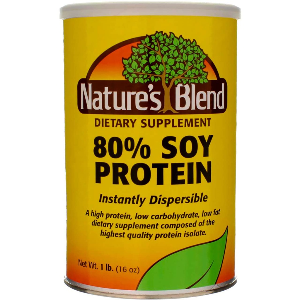 Beljakovine v prahu 80% izolat soje 1 lb Pwdr