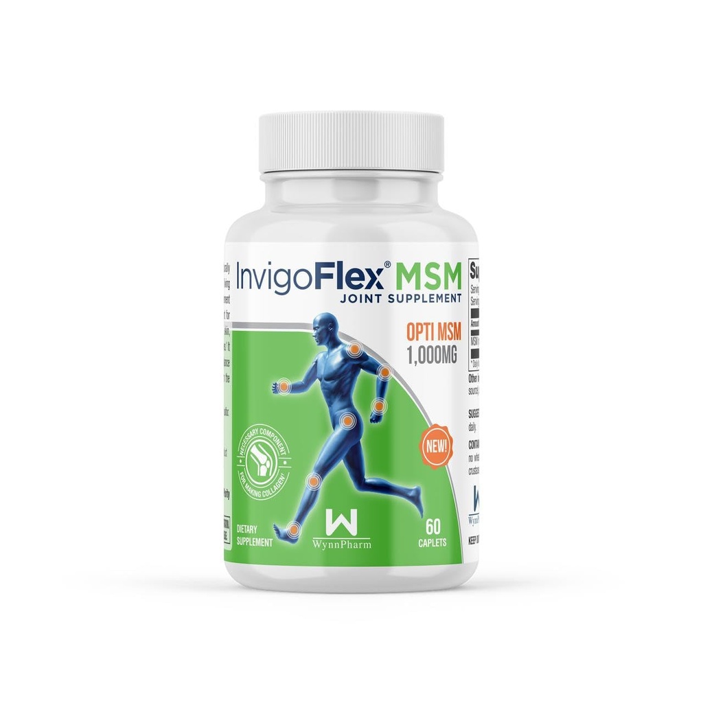 INVIGOFLEX MSM - metilsulfonilmetan (MSM) (60 kapsul)
