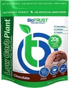 BioTurust Low Carb Plant, Delicious, Creamy, 20 Gram čistih, popolnih, na rastlinah osnovanih beljakovin, 5 Gram Fiber, 15 Superfoods, Prebavne encime, Vegan, Dairy-free - 14 Servings (Chocolate)