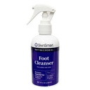 SkinSmart Daily Foot Cleanser za noge na risk, odstrani bakterije za preprečevanje okužb, 8 unča Spray