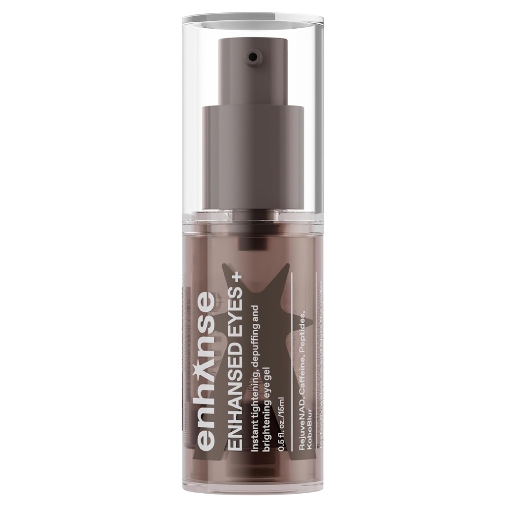 Pod Eye Gel za moške, Caffeine Eye Cream, Peptides, RejuveNAD, Instant Teighting, Posvetlitev, Depuffing za pod oči vrečke, Meglice Fine Lines in temni krogi, 0.5 Fl Oz