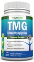 TMG Trimetilglicin dodatek - 1000mg - 180 Kapsule - Premium Pure Betain brezvodni - podpira normalne Homocistein in ravni krvnega tlaka - spodbuja Metilacijski procesi - Non-GMO Formula