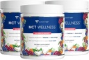 Gundry MD MCT Wellness v prahu za podporo energije, Ketone Proizvodnja in zdravje možganov, Keto prijazno, Sladkor brez (90 dnevna dobava, lubenica limonada)