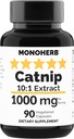 MONOHERB Catnip Extract 1000 mg - 90 vegetarijanskih kapsul