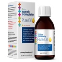 Lifetrients – Speak+D Pure Oil – Natural Lemon – 4.05 oz – Pediatric Formulated za podporo otrokom s posebnimi prehranskimi zahtevami – Omega-3, Vitamin A, D, E & K