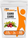 BulkSupplements.com Camu Camu Extract Powder - Superfood Supplement, Zeliščni dodatek - Vegan & Gluten Free, 2,5g na serviranje, 1kg (2,2 lbs) (Pack of 1)