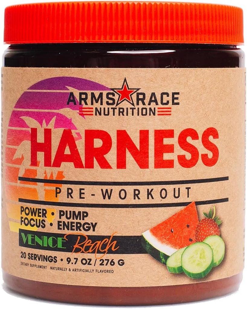 Arms Race Nutrition Harness Pre-Workout - Beneška plaža (20 strežb)