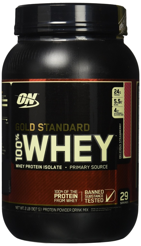 Optimum Nutrition Gold Standard Whey Delicious Jagoda - 2,07 lbs