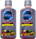 Wellgenix Omni Čistilni napitek, ekstra moč telo razstrupljanje, zeliščno čiščenje Detox tekočine. Odplaknite sistem, aroma sadnih kosmičev, 32 Fl Oz, Premium Detox podpora (2 paket)